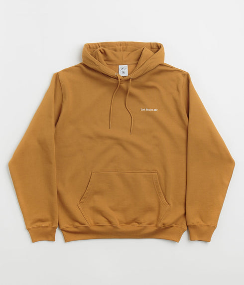 Last Resort Ab Altlas Monogram Hoodie - Golden Brown / White - Streetart.fr