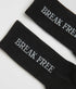 Last Resort Ab Break Free Socks - Black / White - Streetart.fr