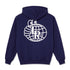 Last Resort Atlas Monogram Hoodie Sweat A Capuche - Dress Blues - Streetart.fr