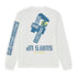 Deus Swell Maps Os Ls T-Shirt - Vintage White