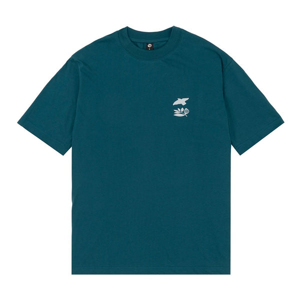 Magenta Aerial T-Shirt - Petrol Blue - Streetart.fr