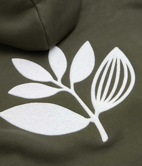 Magenta Chenille Hoodie - Khaki - Streetart.fr