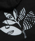 Magenta Femme Hoodie - Black - Streetart.fr