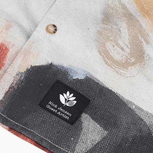 Magenta Nick Jensen Guest Art Chemise - Black - Streetart.fr