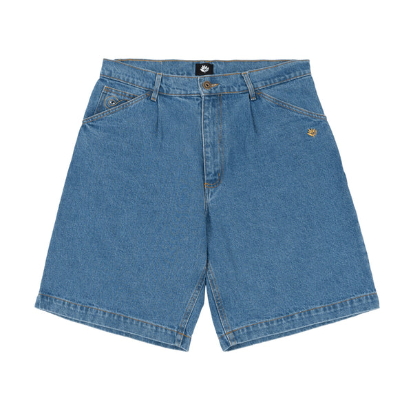 Magenta Og Denim Short - Blue - Streetart.fr