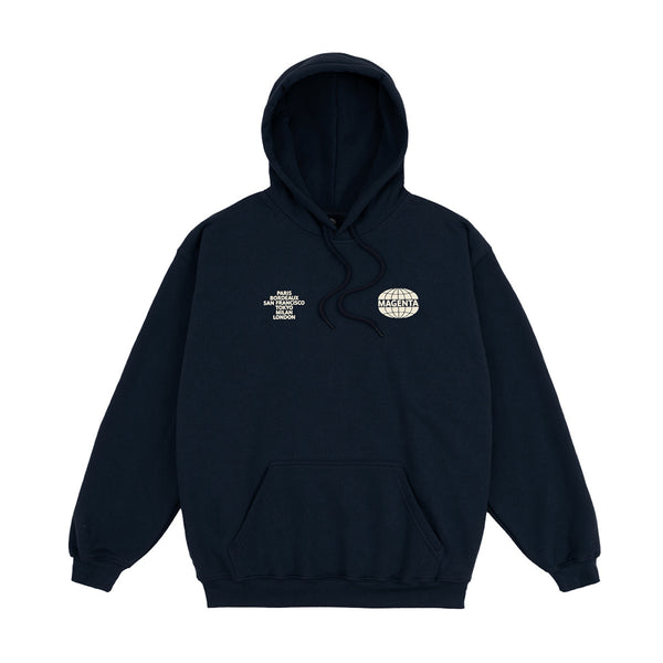 Magenta World Hoodie Sweat A Capuche - Navy Blue - Streetart.fr