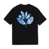 Magenta X Blue Flowers T-Shirt - Black - Streetart.fr