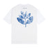 Magenta X Blue Flowers T-Shirt - White - Streetart.fr