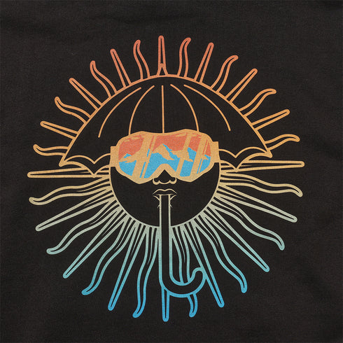 Helas Mask Hoodie Sweat A Capuche - Black