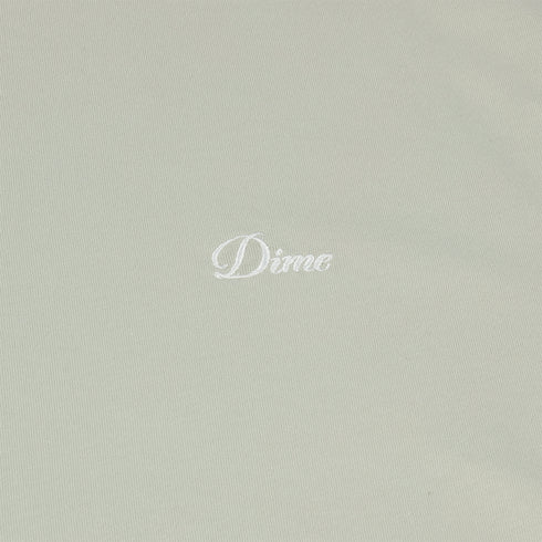 Dime Cursive Small Logo T-Shirt - Charcoal Moss