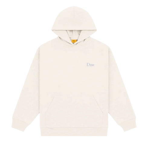 Dime Classic Small Logo Hoodie - Natural