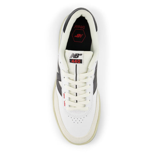 New Balance Numeric Nm 440 - White / Black - Streetart.fr