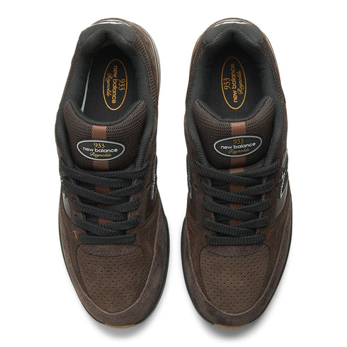 New Balance Numeric Nm 933 - Reynolds Brown / Black - Streetart.fr
