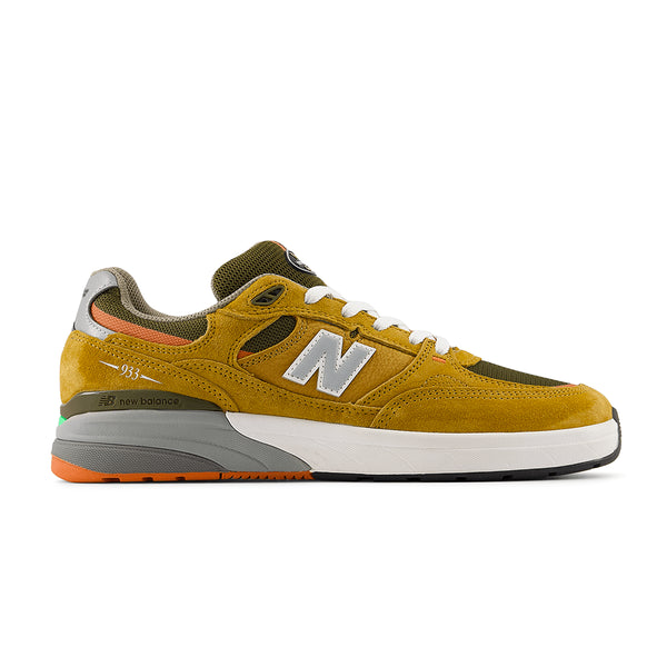 New Balance Numeric Nm 933 Reynolds - Camel / Dark Brown - Streetart.fr