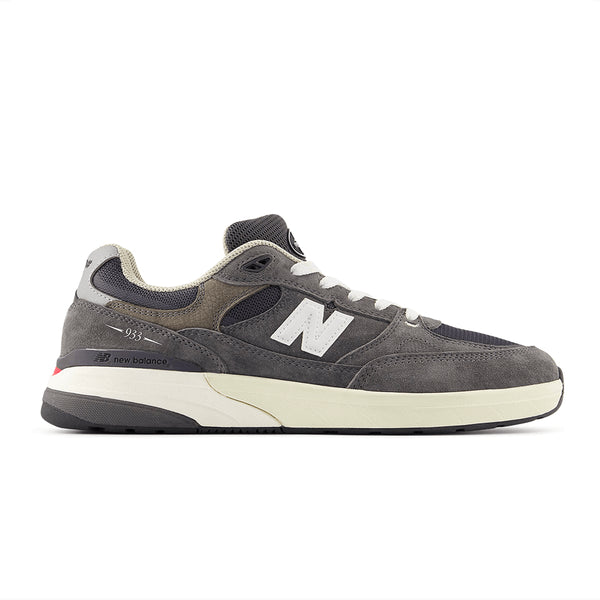 New Balance Numeric Nm 933 Reynolds - Dark Grey / White - Streetart.fr