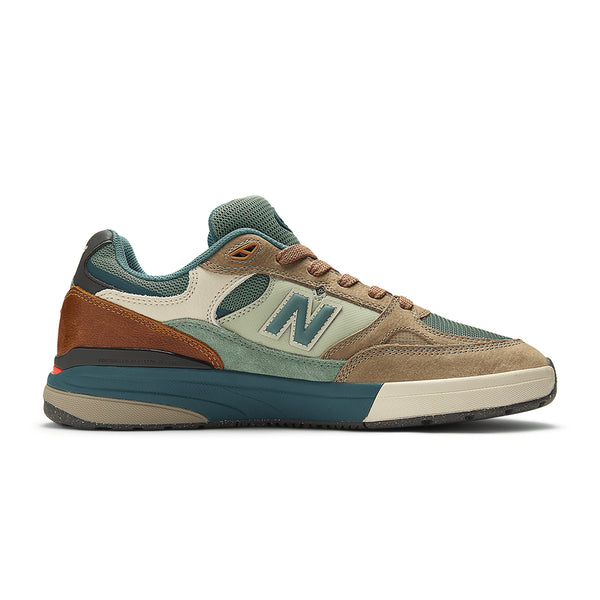 New Balance Numeric Nm 933 Reynolds Mushroom / New Spruce - Streetart.fr