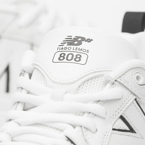 New Balance Numeric Tiago Lemos 808 White / Black - Streetart.fr
