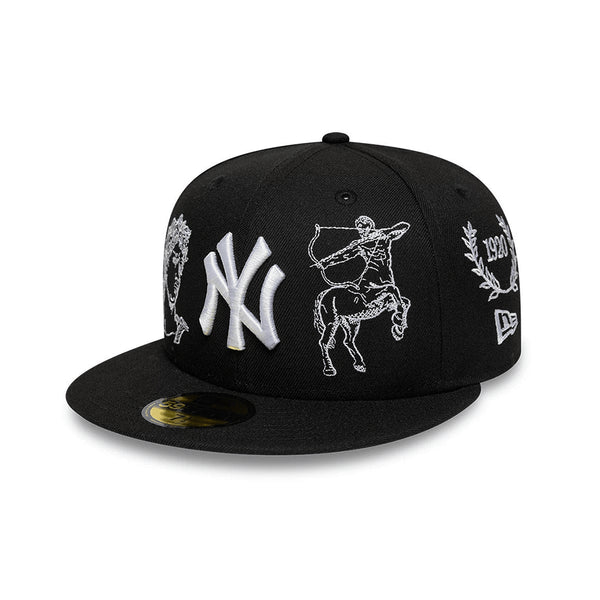 New Era Mlb Mythical 59Fifty New York Yankee - Blk - Streetart.fr
