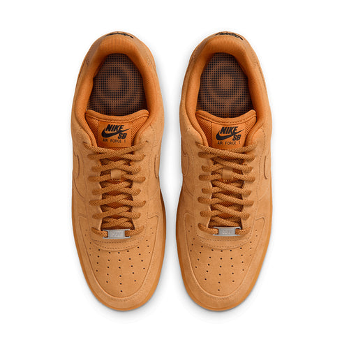 NIKE SB AIR FORCE 1 - FLAX / FLAX / BLACK / GUM LIGHT BROWN - Streetart.fr