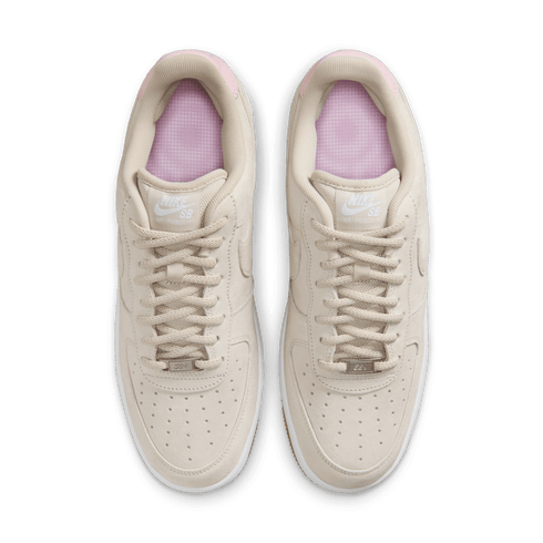 Nike SB Air Force 1 - Light Orewood Brown / White / Pink Foam - Streetart.fr