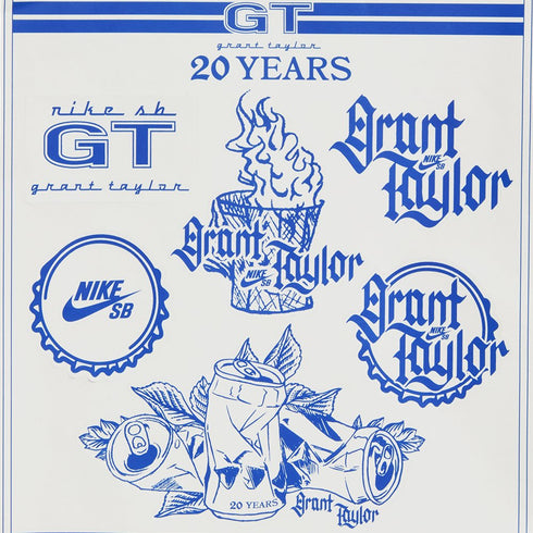 Nike Sb Blazer Low Pro Gt Prm Summit White / Game Royal - Summit White - Streetart.fr