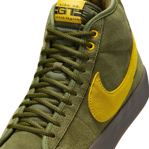 Nike Sb Blazer Mid Qs Antihero Rough Green / Amarillo - Rough Green - Streetart.fr