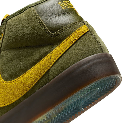 Nike Sb Blazer Mid Qs Antihero Rough Green / Amarillo - Rough Green - Streetart.fr