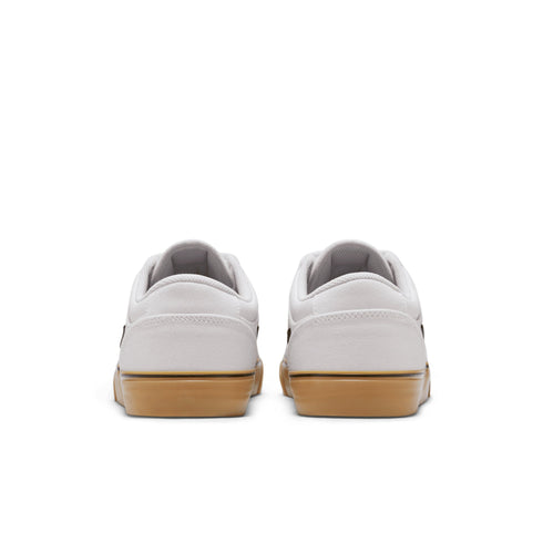 Nike SB Chron 2 Cnvs Summit White / Black / White Gum Light Brown - Streetart.fr