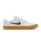 Nike Sb Chron 2 Cnvs Summit White/Black / White Gum Light Brown - Streetart.fr