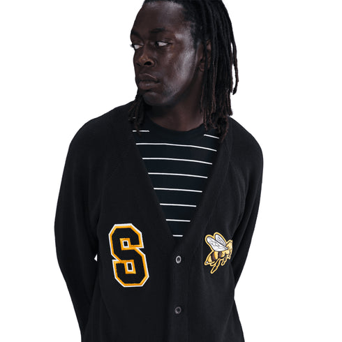 Nike Sb Collegial Cardigan Sweatshirt - Black - Streetart.fr