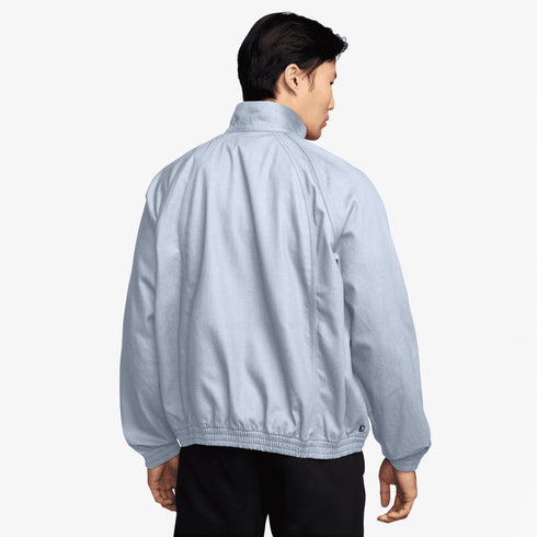Nike Sb Denim Full Zip Track Jacket - Football Grey / White - Streetart.fr