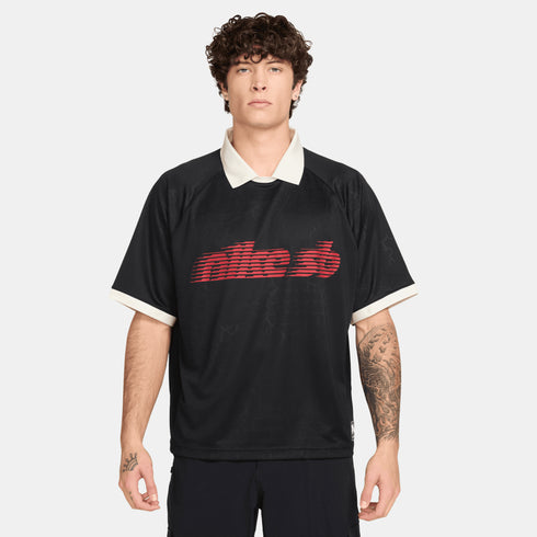 Nike Sb Df Jacquard Jersey Top 2 T-Shirt - Black / Sail - Streetart.fr