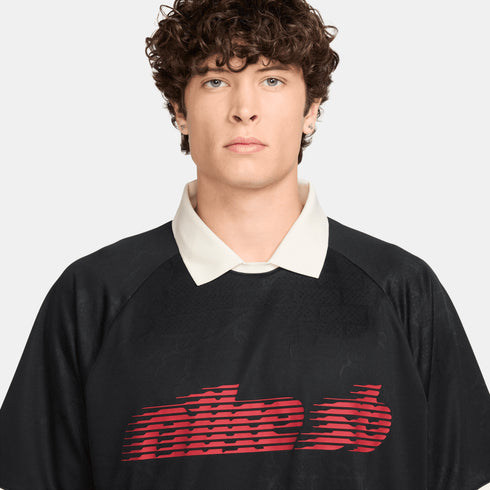 Nike Sb Df Jacquard Jersey Top 2 T-Shirt - Black / Sail - Streetart.fr