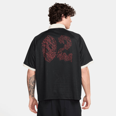 Nike Sb Df Jacquard Jersey Top 2 T-Shirt - Black / Sail - Streetart.fr