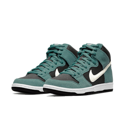 Nike SB Dunk High Pro Mineral Slate / Sail-Black / White - Streetart.fr