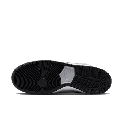 Nike SB Dunk High Pro Qs Antihero White / White-Black - Streetart.fr