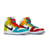 Nike SB Dunk High Pro Qs Froskate White/metallic Gold - university Red - Streetart.fr