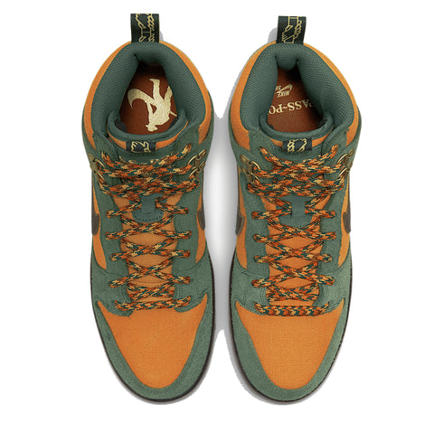 Nike SB Dunk High Pro Qs Passport - Carbon Green / Cider Gold - Streetart.fr