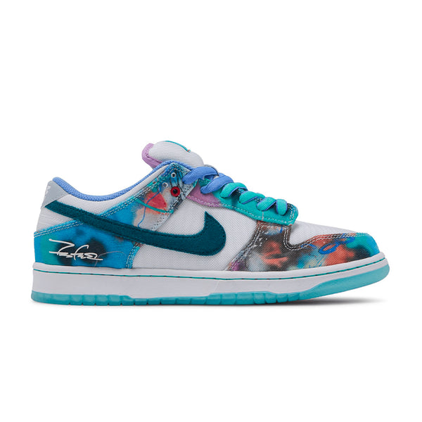 Nike Sb Dunk Low Og Futura Bleached Aqua / Geode Teal - White - Streetart.fr