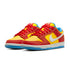 Nike SB Dunk Low Pro Bart Simpson - Habanero Red/white - blue Hero - Streetart.fr