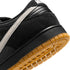 Nike Sb Dunk Low Pro Black / White / Black - Gum Light Brown - Streetart.fr