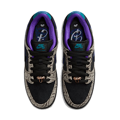 Nike SB Dunk Low Pro Dashawn Jordan - String / Black - Streetart.fr