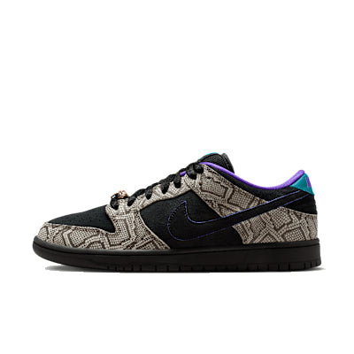 Nike SB Dunk Low Pro Dashawn Jordan - String / Black - Streetart.fr