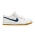 Nike SB Dunk Low Pro Iso White/navy - white - safety Orange - Streetart.fr