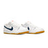 Nike SB Dunk Low Pro Iso White/navy - white - safety Orange - Streetart.fr