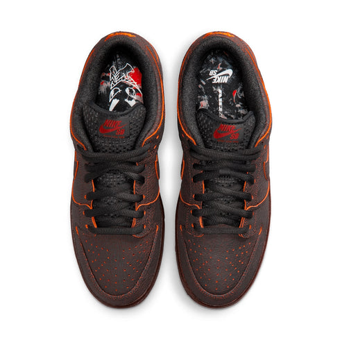 Nike Sb Dunk Low Pro Krampus Dark Smoke Grey / Campire Orange - Streetart.fr