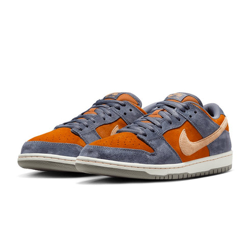 Nike Sb Dunk Low Pro Light Carbon / Sesame Monarche - Summit White - Streetart.fr