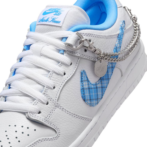 Nike Sb Dunk Low Pro Nicole Hause - White / University Blue - White - Streetart.fr