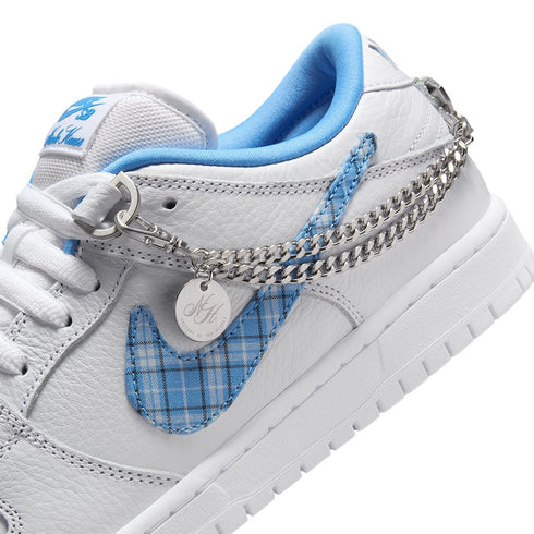 Nike Sb Dunk Low Pro Nicole Hause - White / University Blue - White - Streetart.fr