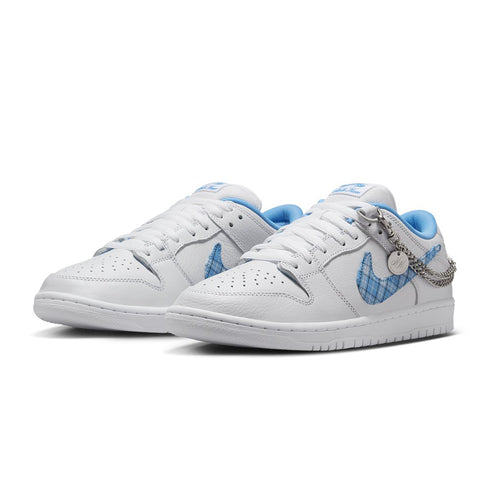 Nike Sb Dunk Low Pro Nicole Hause - White / University Blue - White - Streetart.fr